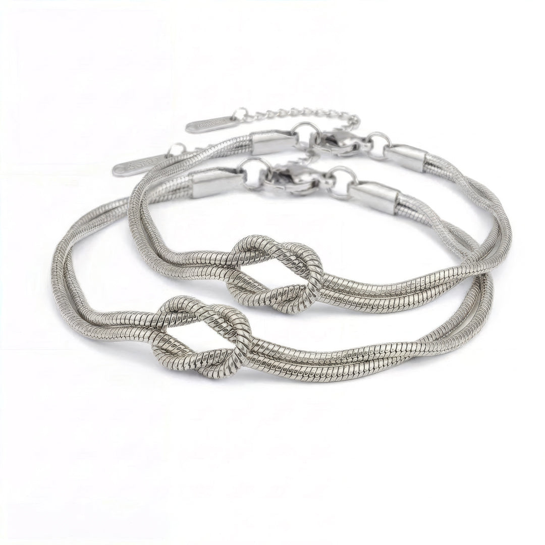 Love Knot Couple Bracelets - Pair