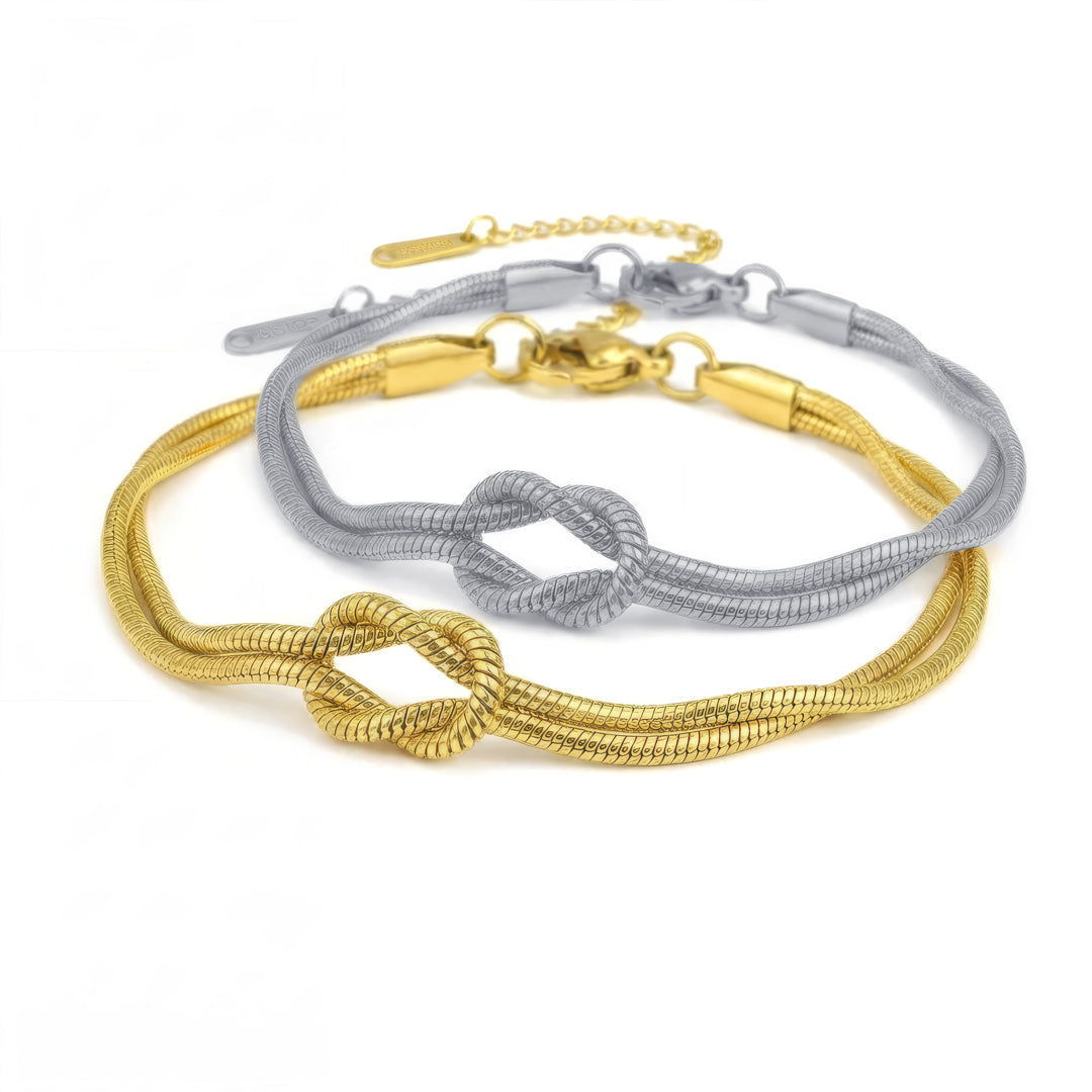 Love Knot Couple Bracelets - Pair