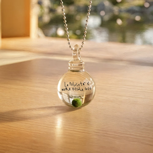 Marimo Necklace