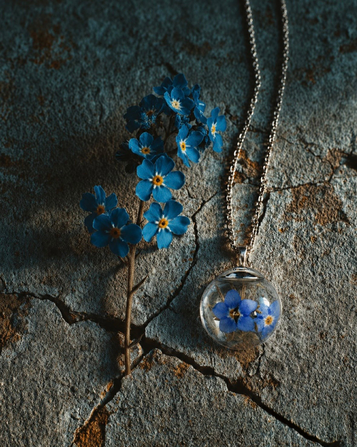 Forget-me-not Necklace